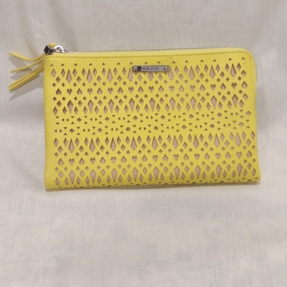 Stella & Dot Double Clutch - Citrine Yellow - Picture 3 of 10